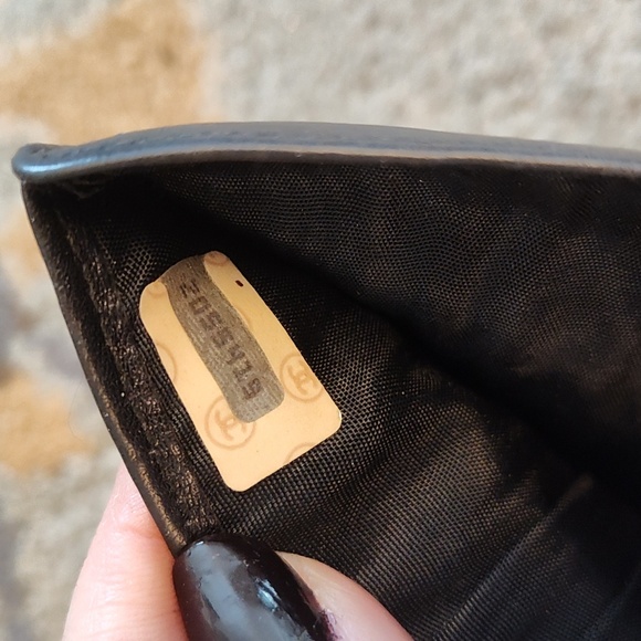 Vintage Chanel wallet black leather - Picture 5 of 9